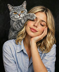 Playful Whisker Companion Portrait